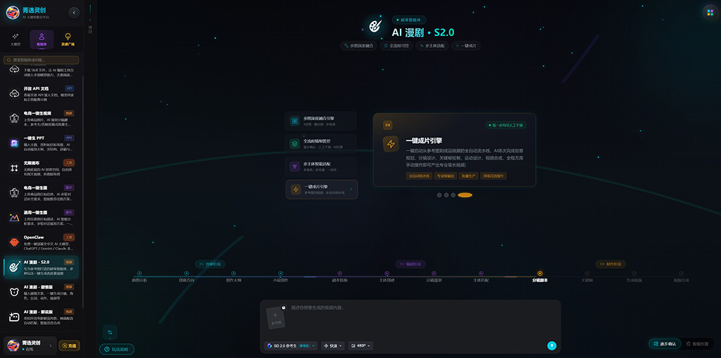 AI长幅视觉设计案例